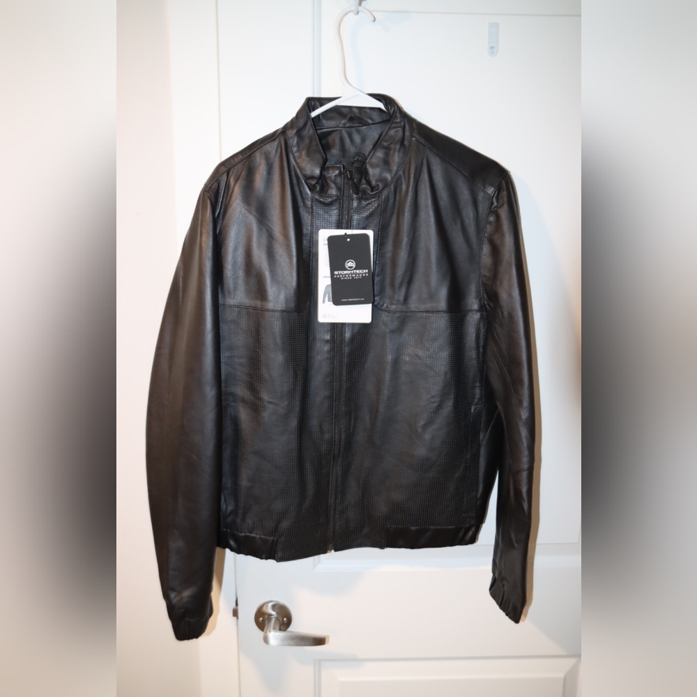 Stormtech Nappa Leather Jacket Brand New Mens Medium